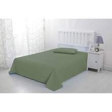 1Pcs Flat Sheet Oversized King Plus (120 X 120) 800 Thread Count 100% Egyptian Cotton Luxury Quality Bedding Flat Sheet Sage - 彩色 - 查看 4