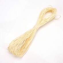 10M/Pack 1mm Polyester Triple Stranded Wax Thread With Bright Colors,Waxed Thread Cord,Necklaces Woven With Beads Are Used For Jewelry Making,Bracelets,Necklaces,Ropes Supplies,Red, Pink, Coffee, White, Colorful,Available In Multiple Colors-DIY Friendship Hand Rope,DIY Festival Creative Gifts - Wax Thread - View 24