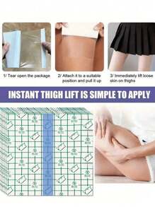20Pcs/1pc Invisible Thigh Lifter Stickers,Thigh Chafing Guards, Clear Invisible Anti-Chafing Thigh Bands, Invisible Anti-Friction Thigh Tape,Waterproof Sticker, Invisible Thigh,Waterproof, Comfortable For Daily Wear,Waterproof Beauty Enhancers, Secure & Comfortable, Ideal For Daily Wear & Special Occasions
