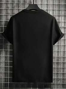 Tren Tech Gym Bodysuit  Men'S T-Shirt, 100% Cotton Crew Neck Casual Tee, Sizes S-XXXL - Black - View 2