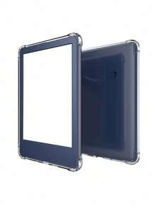 1 pièce Étui de protection à coussin d'air transparent aux quatre coins, antichoc, convient pour la couverture de livre électronique