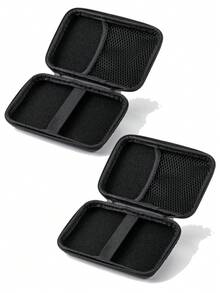 1个记忆卡游戏盒，兼容卡套，扑克卡盒，游戏卡保护盒，桌面三国扑克卡保护套，适用于Phase 10游戏卡/PM TCG卡，卡牌游戏收纳盒最多可容纳350张卡牌，3种款式，男孩生日礼物，成人派对游戏，派对礼品，男女皆宜，婚礼，单身派对，返校礼物，教师节礼物 - 黑色 - 查看 17