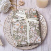 Cream Ribbon 1 Inch Double Face Satin Ribbon For Gift Wrapping Hair Bows Making Chair Sash Valentine's Day Wedding Birthday Party Invitation Decorations Floral Craft Sewing, 25 Yards - 028-象牙奶油色 - 查看 3