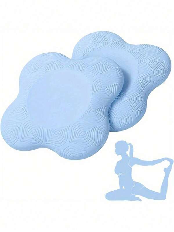 Almohadillas para rodillas de yoga, cojín acolchado antideslizante grueso, soporte para tableta de fitness, protección de la articulación del codo, almohadilla para arrodillarse para las rodillas