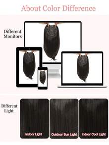 Hair Toppers For Hair Loss 18inch Hair Pieces For Women 6.5X6.5 Inch Hair Topper Adding Extra Hair Volume, Chocolate Brown Straight Hair Toppers For Women - Chocolate Brown - View 10