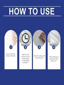 Schimmelentferner für Wände - Badezimmer & Schlafzimmer Wandreiniger, Anti-Schimmel Mittel, entfernt Schimmelflecken, erneuert Wände, tiefgründige Schimmelentfernung, langanhaltende Anti-Schimmel Wirkung, nicht schädigend, einfach anzuwenden, starke Durchdringung, erreicht Schimmelwurzeln schnell, verhindert Schimmelwachstum effektiv, erhält Wandzustand, für verschiedene Anwendungsbereiche geeignet, eine Flasche löst Schimmelprobleme im ganzen Haus (Aktualisierte Verpackung, gleiche Produktfunktion, zufällige Lieferung von neuer und alter Version) - Verschiedenfarbig - Übersicht 3