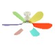 1 pieza de flor de 6 hojas de color blanco lechoso
