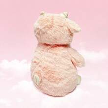 MINISO 羊羊暖心系列 - 站立櫻花羊絨毛娃娃，柔軟如雲，暖白色，附舒適濾網，閉眼微笑，超級可愛。(1件) - 粉色 - 查看 3
