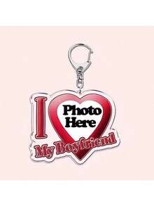 定制钥匙扣，情侣钥匙扣，情人节礼物，送给男朋友/女朋友，定制“我爱我的男朋友/女朋友”钥匙扣，彩色，可爱，萌，简约，趣味，卡哇伊，千禧年，极简主义，通勤，商务休闲，基础款，定制，个性化，独特，专属定制，送给他的理想礼物，送给她的理想礼物，送给男朋友/女朋友，送给家人/朋友，定制包包配件，轻松舒适，新年魅力 - 彩色 - 查看 24