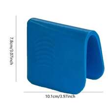 Herramienta de acabado de calafateo, sellador de suelo, raspador suave, acabado de lechada de azulejos, herramienta manual, accesorios de calafateo de poliuretano, 1/3 Uds. W5GD - Negro 3 piezas - Ver 8