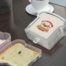 Brotkasten für Toast und Sandwiches, transparent