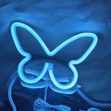 1pc Romantic Neon Light Wall Decor LED Lamp, Battery Or USB Powered, For Room Wall Decor, Tabletop Decor, Wedding Anniversary Party Supplies, Girls Gift, Birthday Gift, Mother's Day Gift (Batteries Not Included) - Multicolor - View 17