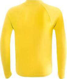 Boys Rash Guard Swim Shirt, UPF 50+ Long Sleeve Youth, Rashguard Surf Sports Shirts - 黃色 - 查看 2