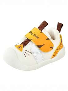 1 Paio di Scarpe Sportive Casual Unisex per Bambini, Design in Rete e PU Traspirante, Suola Piatta Antiscivolo, Adatte per Tutte le Stagioni