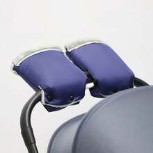 Baby Stroller Warm Gloves, Outdoor Windproof Anti-Freeze Cover For Stroller In Winter, Waterproof And Warm Handlebar Protective Cover For Snow Days