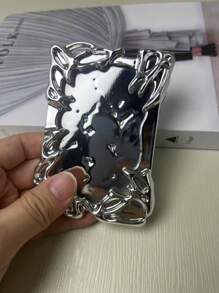 1 个，银色，树脂，金属风格，造型，照片卡夹，流行，相册，照片保护卡夹，适用，6.5*9.5cm/2.56*3.74 英寸照片 - 彩色 - 查看 6