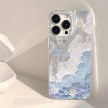 Funda de gasa transparente compatible con phone 16, 15, 14, 13, 12 Pro, 16, 15, 14 Plus, 13, 12, 11 Pro, X y XS Max. - Plateado - Ver 6