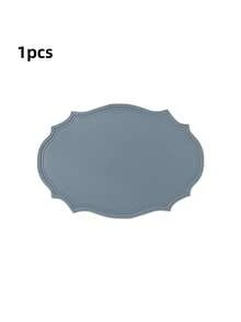 Tovaglietta in pelle lavabile, tovaglietta ovale in pelle rinforzata resistente al calore, tovaglietta impermeabile antiscivolo facile da pulire, adatta per decorazione di tavoli da cucina, caffè e ristorante