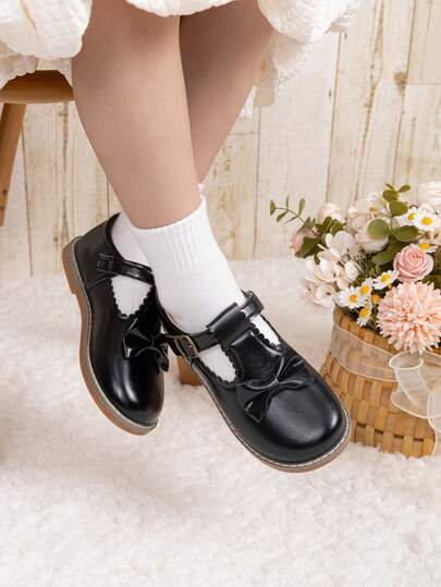 Zapatos de estilo vintage tipo Mary Jane elegantes para niñas, zapatos de princesa para la escuela, actuaciones, temporada de regreso a clases