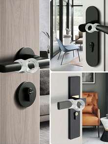 Door Handle Bumper Guard, Silicone Anti-Collision Doormat,Anti-Collision Ring For Door Handle, Wall Protector For Bedroom And Bathroom Door, Door Anti-Collision Suction Mat Door Suction Anti-Collision Grip Holder, Best Gifts For Birthday And Graduation