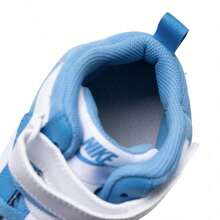 Nike COURT BOROUGH MID 2 (GS) 女童休闲运动鞋 CD7782-123 - 白色/藍色超越 - 查看 9