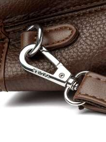 2025 时尚女士手提包经典皮革手包奢华单肩包设计师大号托特包女士斜挎包女包 - 棕色 - 查看 10