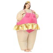 Halloween Costume Party Performance Costume Ballet Fat Role Play Costume Fun Party Atmosphere Props Ballet Inflatable Costume Adult Inflatable Costume