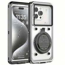 Ốp điện thoại chống nước đa năng 6.9 inch - Màn hình cảm ứng có chân đế, chống sốc và chống rơi - Phù hợp với mọi điện thoại thông minh - Món quà hoàn hảo cho người đam mê thể thao dưới nước - Nhiều màu - Xem 10