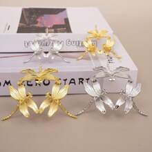 Libellen Kristallkugel Ständer, geeignet zum Aufstellen verschiedener Kristallkugeln, Goldkugel Ständer, Büro- & Heimdekoration, kreative Geschenke, Partydekoration, Schönheitsraum Dekoration, Heimdekoration