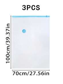 5/4/3/1pcs Vacuum Compression Bags, Vacuum Storage Bags, Airtight Seal Bags With Hand Pump, Clothes Organizer Bags For Shirts, Blankets, Pillows, Pants, Space Saving For Home, Dorm, Closet, Bedroom, Bathroom, Travel Accessories