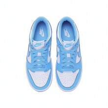 Nike Giày thể thao Dunk Low GS UNC 2021 dành cho học sinh tiểu học da trơn màu xanh trắng thoáng khí CW1590-103 - Đại học Xanh - Xem 6
