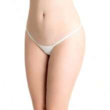 Women's Micro Thong String Breakaway Adjustable Very Low Rise - Bridal Ivory - View 1