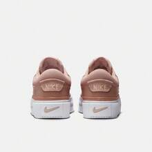 Women's WMNS NIKE COURT LEGACY LIFT Casual Low-Top Shoes DM7590-601 - Red - View 4