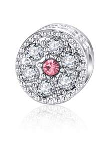 9 件优雅时尚的星星、蝴蝶、雪花、心形、花朵、彩色裂纹珠、鱼尾、猫头鹰、海星、花朵、月亮吊坠 DIY 装饰手链、项链、耳环、串珠、吊坠、饰品、创意配饰 - 彩色 - 查看 4