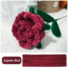 超值装 100 件 DIY 管道清洁器散装(含教程视频)、61 色加密雪尼尔杆、工艺品管道清洁器、管道清洁器工艺品艺术和工艺装饰雪尼尔杆用品、绒球 - 彩色 - 查看 36