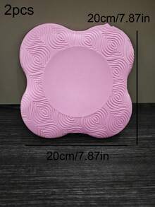 Almohadillas para rodillas de yoga, cojín acolchado antideslizante grueso, soporte para tableta de fitness, protección de la articulación del codo, almohadilla para arrodillarse para las rodillas - Multicolor - Ver 11