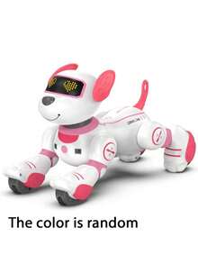 电子宠物遥控狗（3色） - 智能声控机械玩具，儿童玩伴，完美的节日/圣诞节/生日/新年/万圣节/复活节礼物