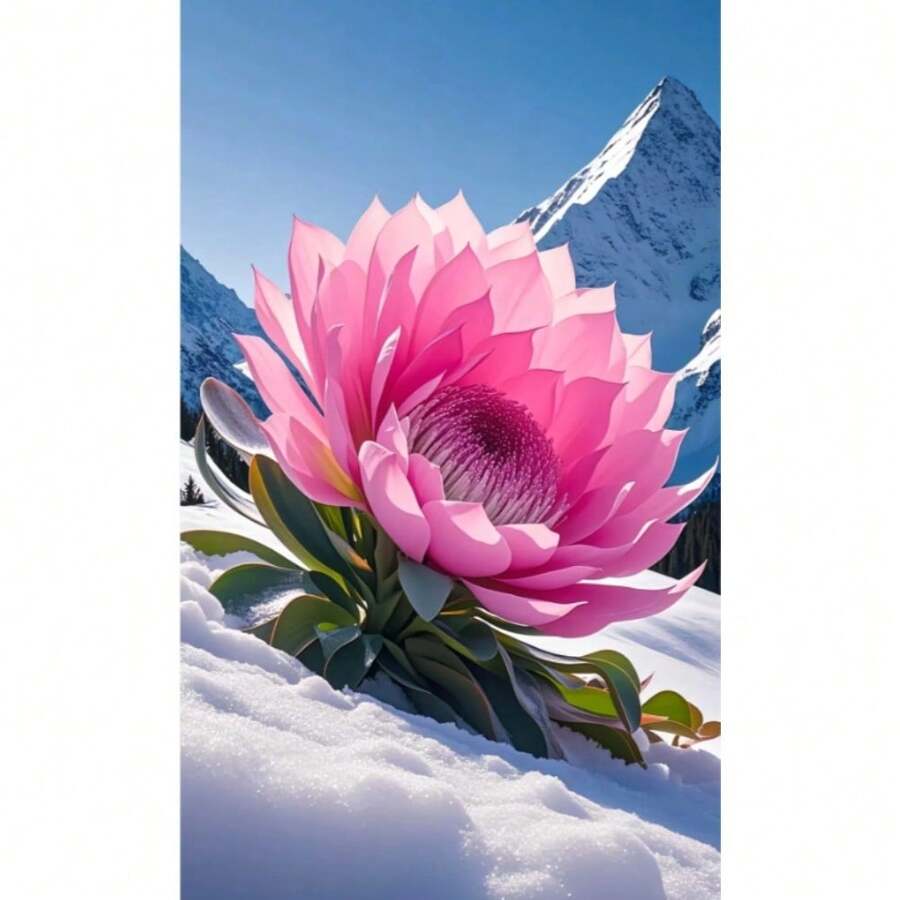 Grow Rare Baoyue Snow Lotus: 100 Seeds, Year-Round Blooms, Cold-Resistant & Ideal For Indoors/Outdoors