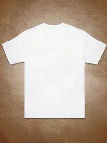 Camiseta gráfica vintage de la banda de rock Gramps para hombres y mujeres - blanca de manga corta con cuello redondo, top casual con estampado retro negro y gris, lavable a máquina, ropa de calle diaria, camisetas vintage - Negro - Ver 8