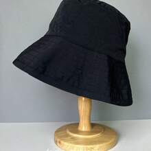 Chapéu de balde de secagem rápida de cor sólida, circunferência de cabeça grande, proteção UV, leve, versátil, chapéu de sol de aba larga