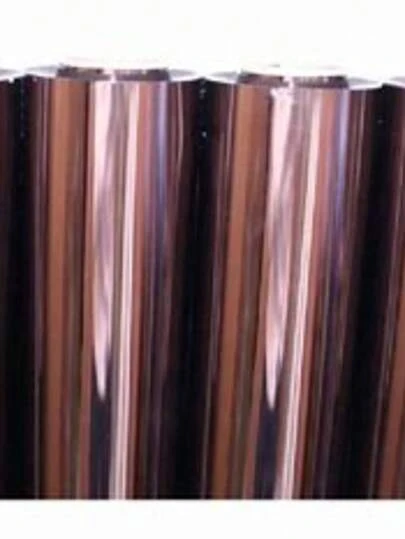 Película Controle Solar Bronze Espelhado janelas e portas , insulfilm  0,50 cm largura x 3 mts comprimento