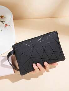 编织零钱包，女士小型零钱包，便携式手持钥匙包，钥匙卡收纳包，编织小钱包，便携式手提包，钥匙卡夹，手持悬挂式收纳包，女士零钱包，迷你钱包，钱包，秋季腕包，零钱包 - 彩色 - 查看 7