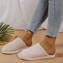 Của phụ nữ Trong nhà Dép đi trong nhà , Tối giản 	
Fuzzy Dép đi trong phòng ngủ - Xám - Xem 5