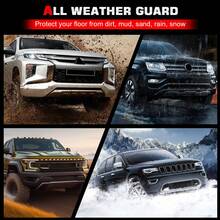 1PC Black TPE Cargo Trunk Liner For 2023-2025 Mitsubishi Outlander PHEV, Custom Fit All Weather Summer Protection Heavy Duty Rear Trunk Tray Mat Holiday Auto Upgrade For Men Women - màu đen - Xem 9