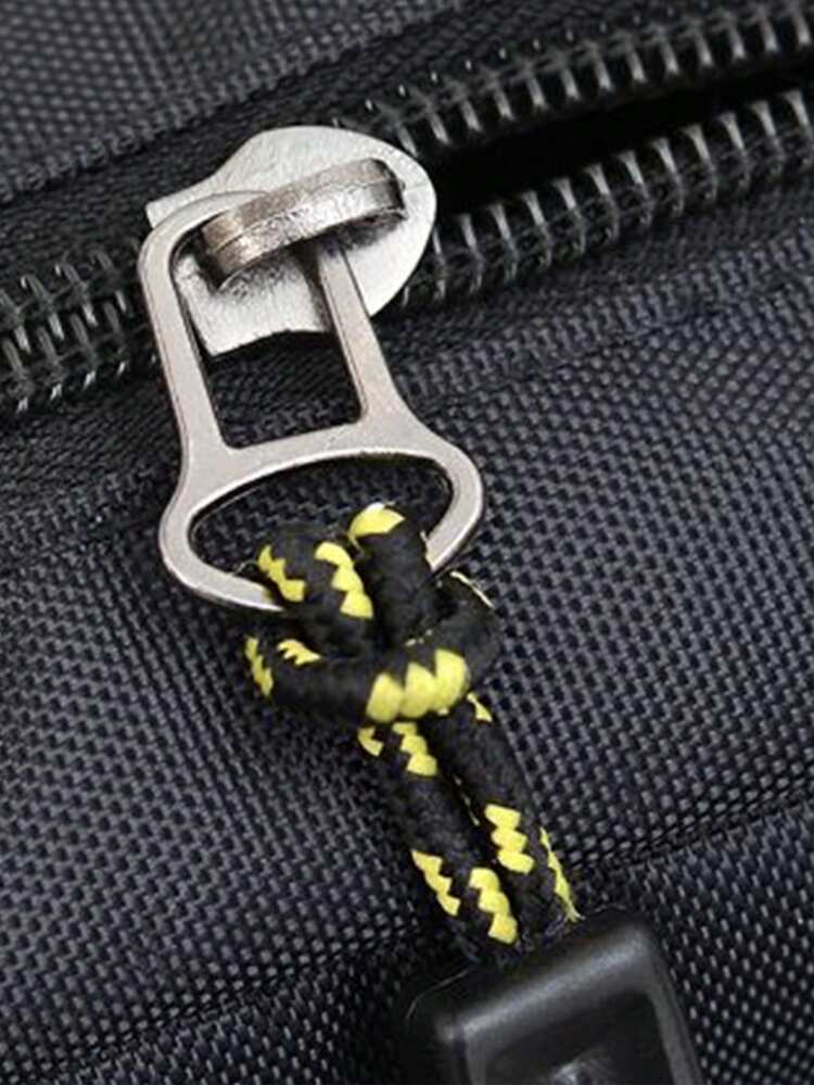 时尚休闲男士斜挎包，配有多层牛津布钱包，男士包袋，单肩包/侧包，节日必备 - 彩色 - 查看 5