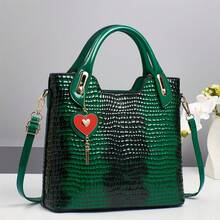 Women Shoulder Bags - 酒紅色 - 查看 4