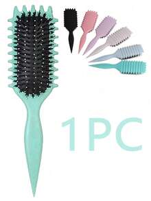 1 lược tạo kiểu tóc xoăn - Linh hoạt và dễ chải, với tay cầm chống trượt, giúp tăng độ bóng và tạo kiểu cho tóc ướt, lý tưởng cho việc chăm sóc tóc xoăn hàng ngày của phụ nữ, cũng là vật dụng cần thiết cho mùa tựu trường, du lịch và kỳ nghỉ. Lược này có nhiều công dụng cho nhiều dịp khác nhau. - Nhiều màu - Xem 16