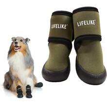 Pet Shoes & Boots - 卡其色 - 查看 1