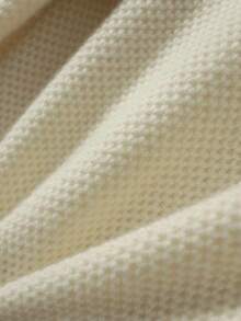 Autumn/Winter New Fashion Women's Elegant Loose Commuter Blouse, Sheep Wool Retro Knit Cardigan Sweater Jacket For Women - Apricot - View 9