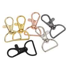 20/30pcs Rotatable Key Rings Hooks, D-Ring Key Chain Hooks, D-Ring Clip Hanging Cords Hardware, Suitable For Making Key Chains, Bag Charms, Lanyard Hardware, DIY Crafts, Suitable For DIY Holiday Party Gifts, Back To School Gifts, Halloween, Christmas - One Size - View 3
